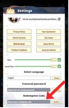 Redeeming Process for Codes in Battle Through the Heavens