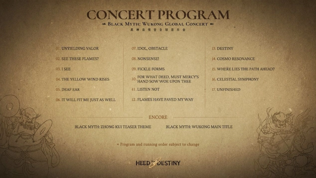 Black Myth: Wukong - Gira de conciertos mundial anunciada