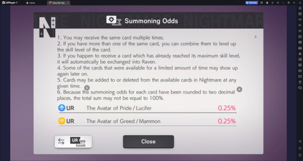 Obey Me Nightbringer Character Cards Tier List