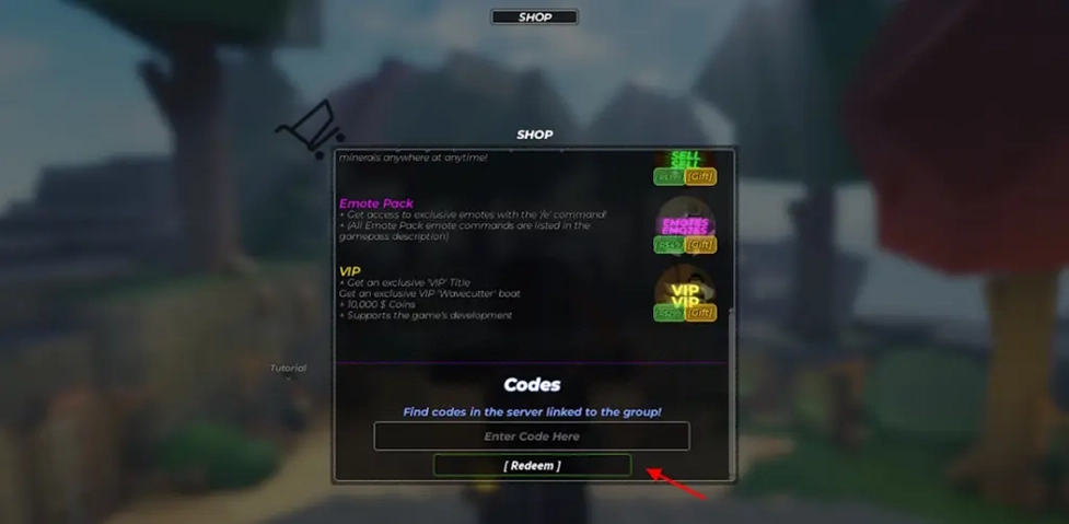 Roblox Mine Codes ล่าสุด อัปเดตเรื่อย ๆ
