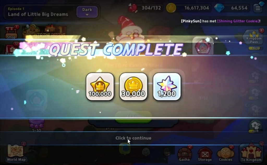 How to Complete Cookie Run: Kingdom Third Radiant Shard Quest