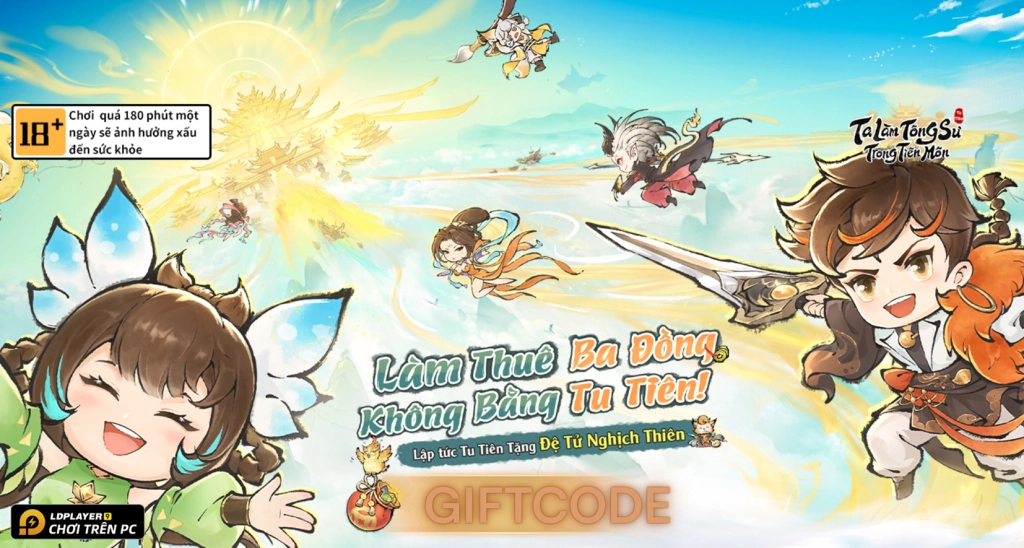 Code Ta Làm Tông Sư Trong Tiên Môn và hướng dẫn cách nhập