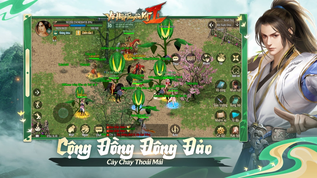Full bộ code Võ Hiệp Truyền Kỳ 2 Mobile - Hướng dẫn cách nhập chi tiết