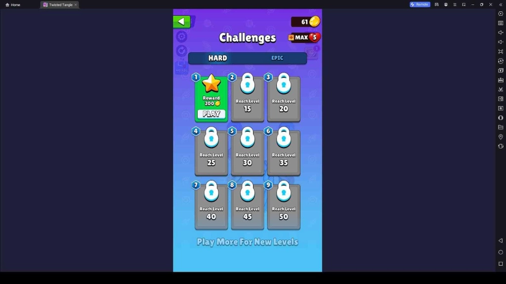 Twisted Tangle Challenges and Epic Levels Twisted Tangle Challenges and Epic Levels