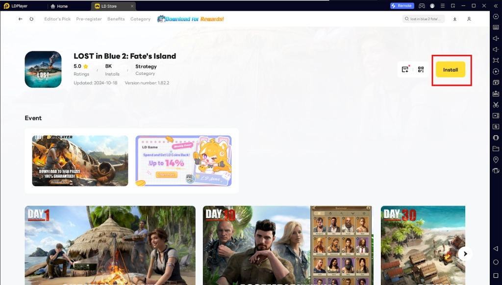 How to Download and Play LOST in Blue 2: Fate's Island on PC - Beginners Guide