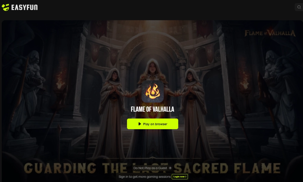 How to Download and Play Flame of Valhalla on PC - Beginners Guide