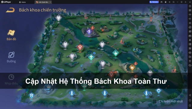 Liên Quân Mobile: Cập Nhật Hệ Thống Bách Khoa Toàn Thư