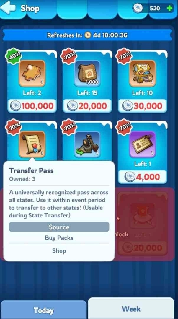  Buy Transfer Passes Early 