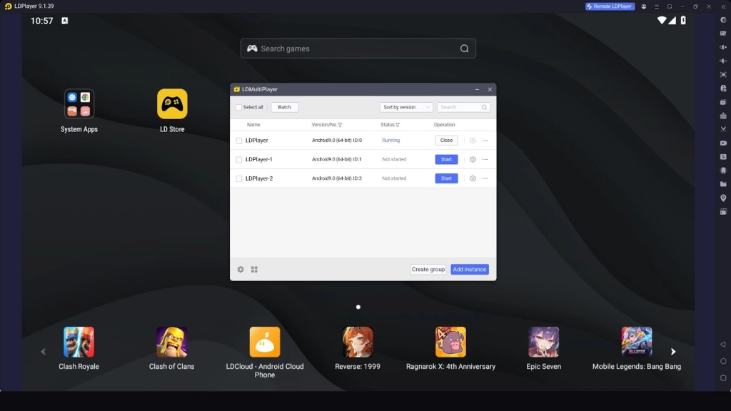 Reroll with an Emulator: LDPlayer