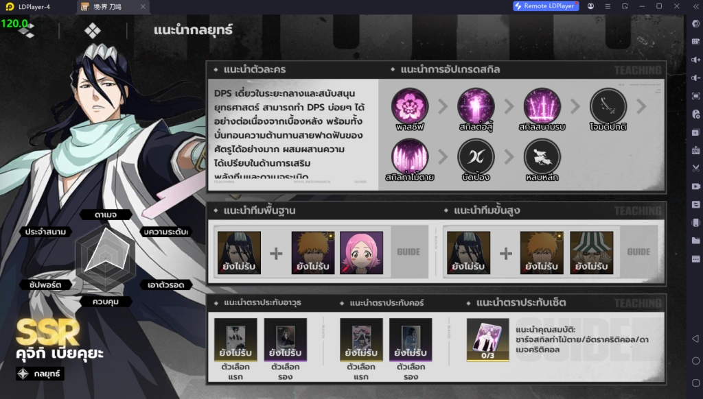 Bleach Soul Resonance (Global) Tier List ตัวละครน่าปั้น ตัวไหนเก่งแบกทีมช่วงต้นเกมท้ายเกม เก่งมากใช้ได้ยาวๆ