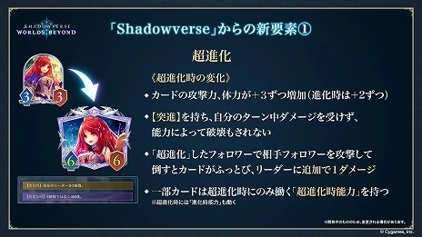 画像集 No.005のサムネイル画像 / “シャドバ”新作「Shadowverse: Worlds Beyond」，新要素の詳細を公開。新システム「超進化」や「エクストラPP」が追加される
