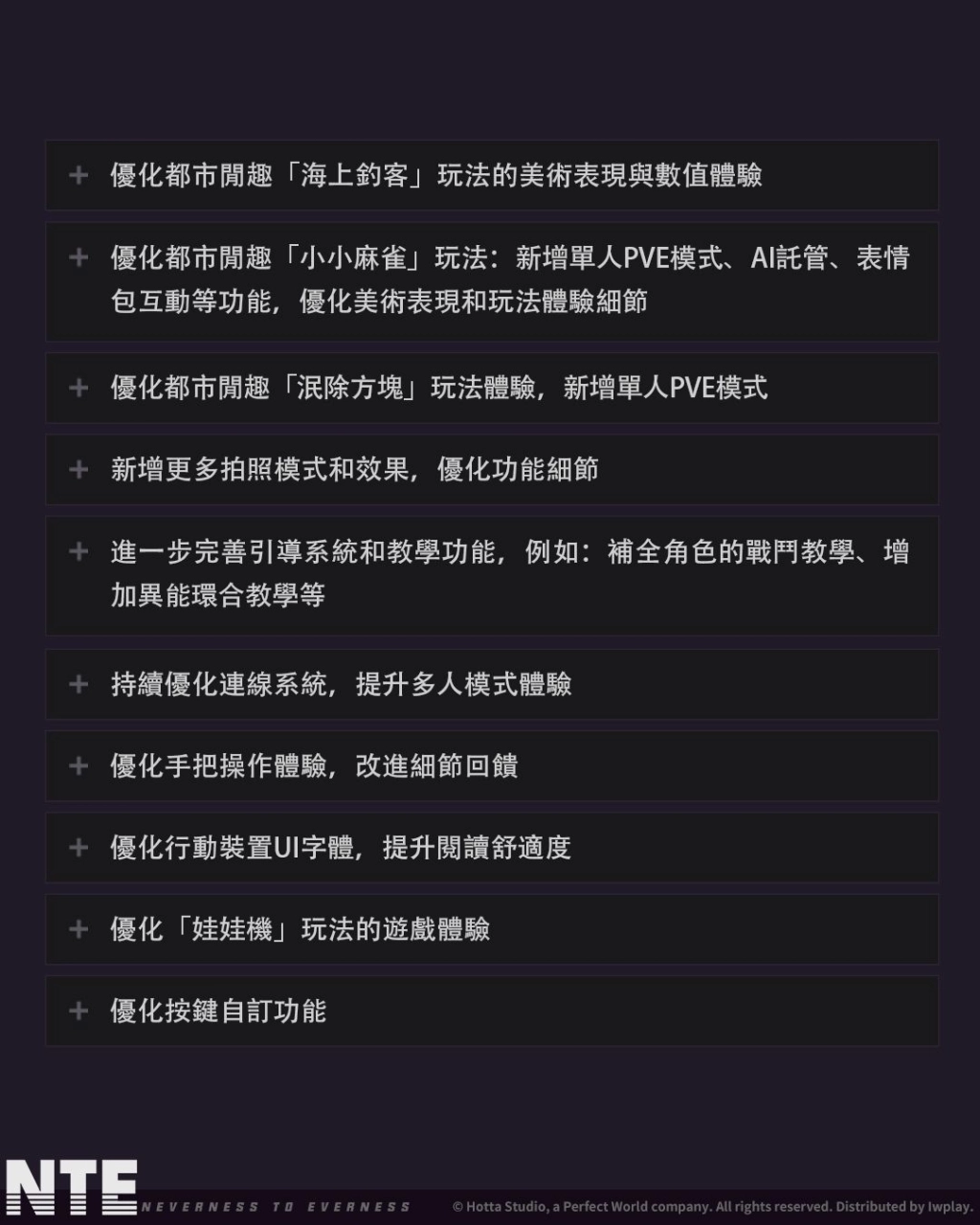 超自然都市開放世界RPG《異環》宣布將於4月29日多平台同步上市