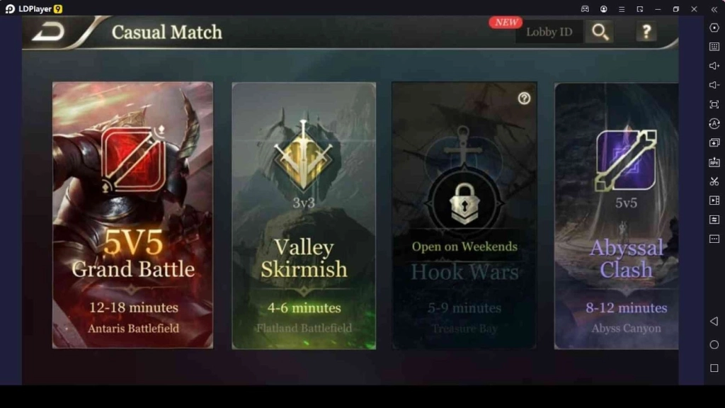 What Game Modes are there in Arena of Valor