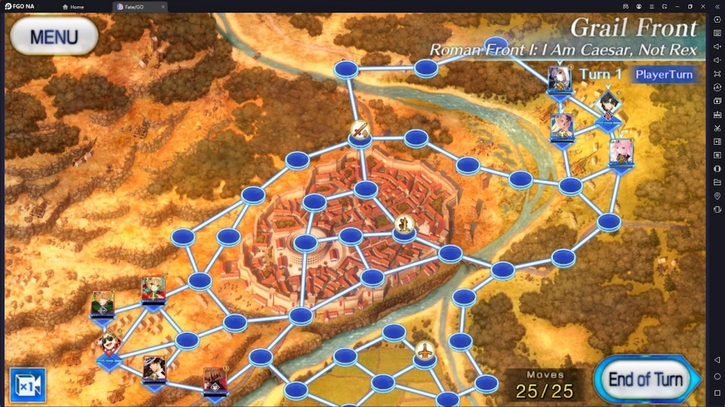 Fate/ Grand Order Grail Front Gamemode Guide