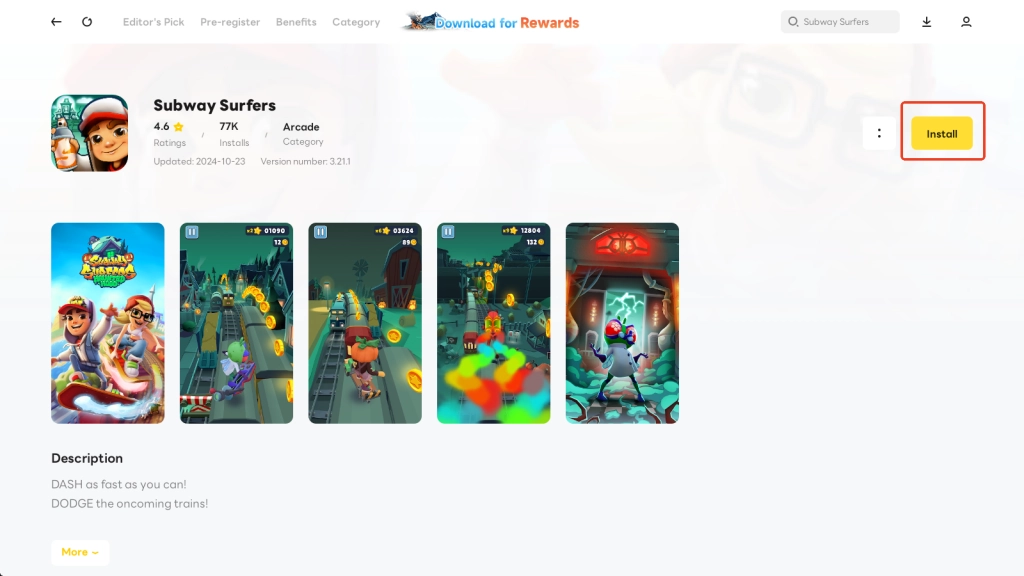 How to Download and Play Subway Surfers on PC -Beginners Guide