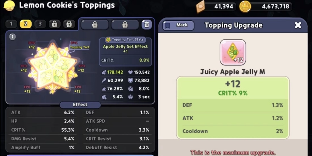 Best Cookie Run: Kingdom Lemon Cookie Best Toppings