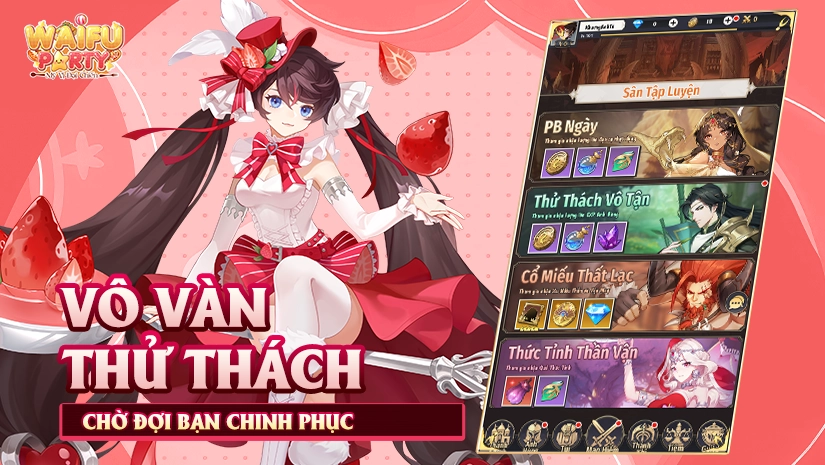 Full bộ code Waifu Party: Mỹ Vị Đại Chiến mới nhất - Hướng dẫn cách nhập chi tiết
