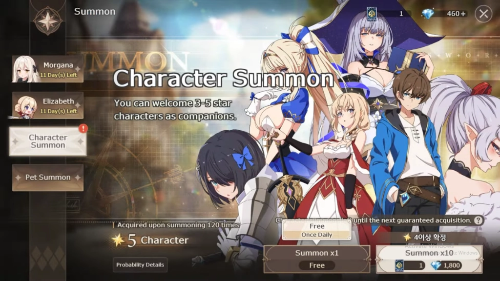 Summon on Banners