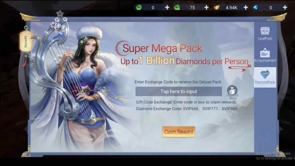 How to Redeem Codes in Immortal Heritage
