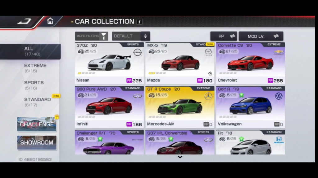 Racing Master Garage Veiw