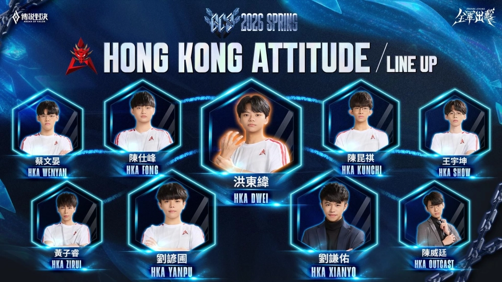 《Garena傳說對決》GCS 職業聯賽春季賽 2月27日熱血登場！