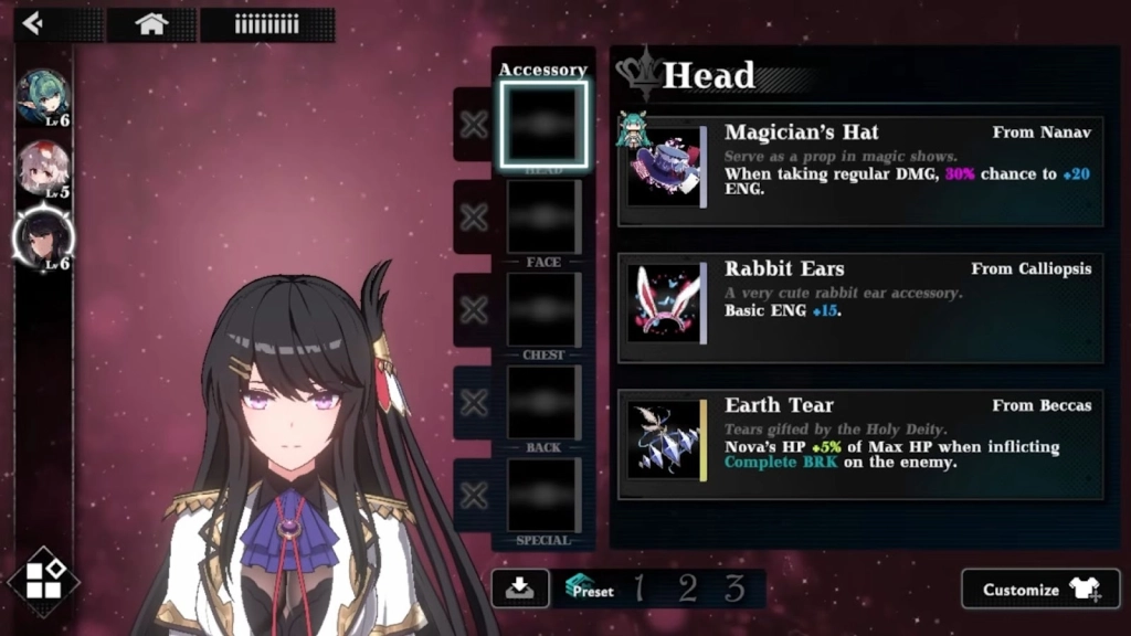 Equipment Recommendations