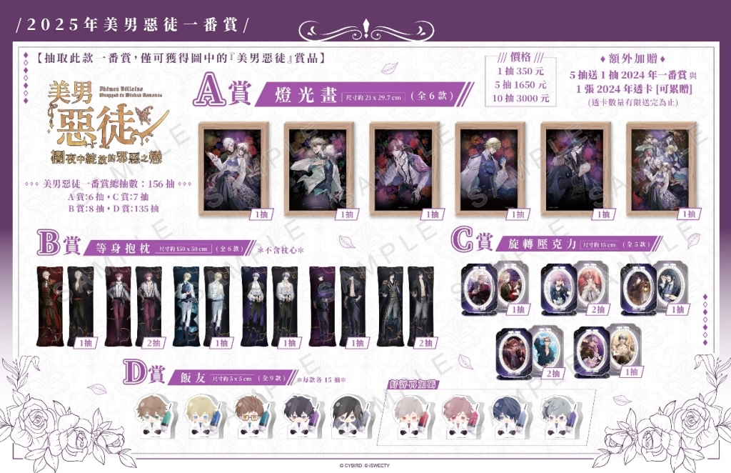 2025年艾思維特漫博25活動展開！  美男作品齊聚、限定好禮正式公開