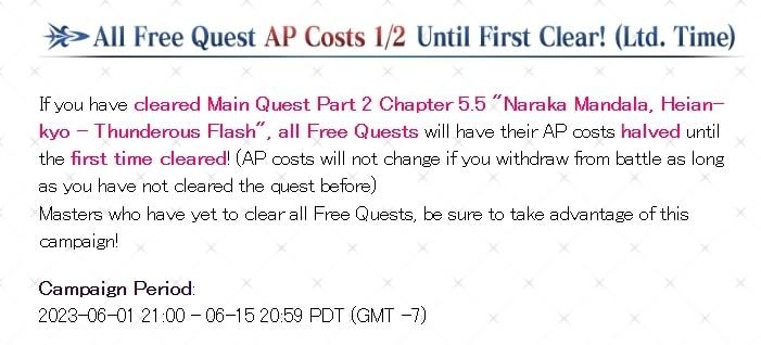 Fate/Grand Order Lostbelt 6 Part 1 Release Celebration Guide