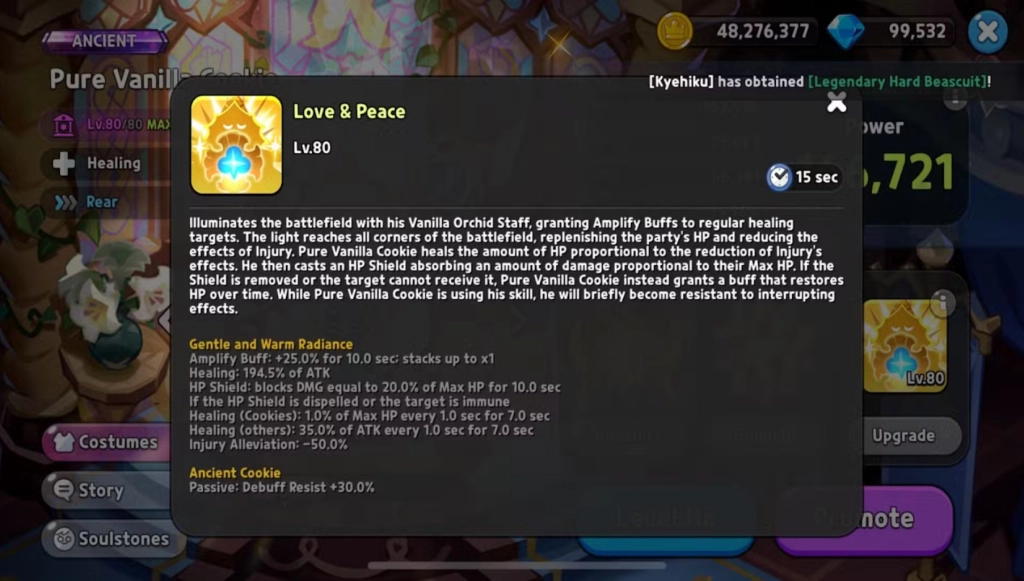 Cookie Run Kingdom Pure Vanilla Cookie Skills Cookie Run Kingdom Pure Vanilla Cookie Skills