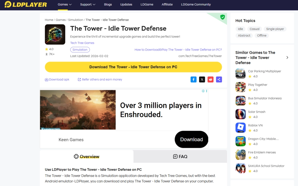 How to Play The Tower on PC How to Play The Tower on PC