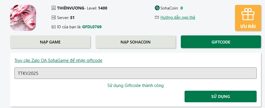 Full bộ code Tru Tiên Kiếm Vũ - Hướng dẫn cách nhập chi tiết