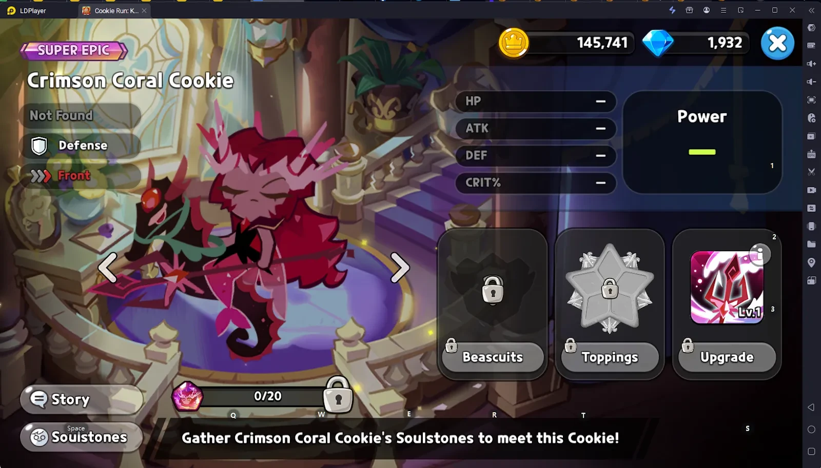 Cookie Run Kingdom Crimson Coral Cookie