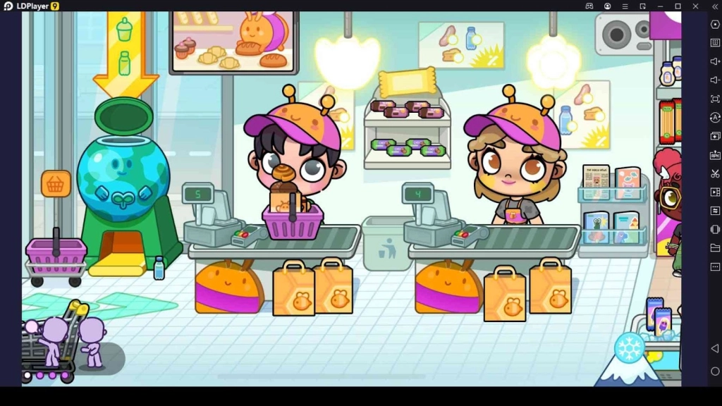 Go to the Supermarket and Complete Delivery Orders