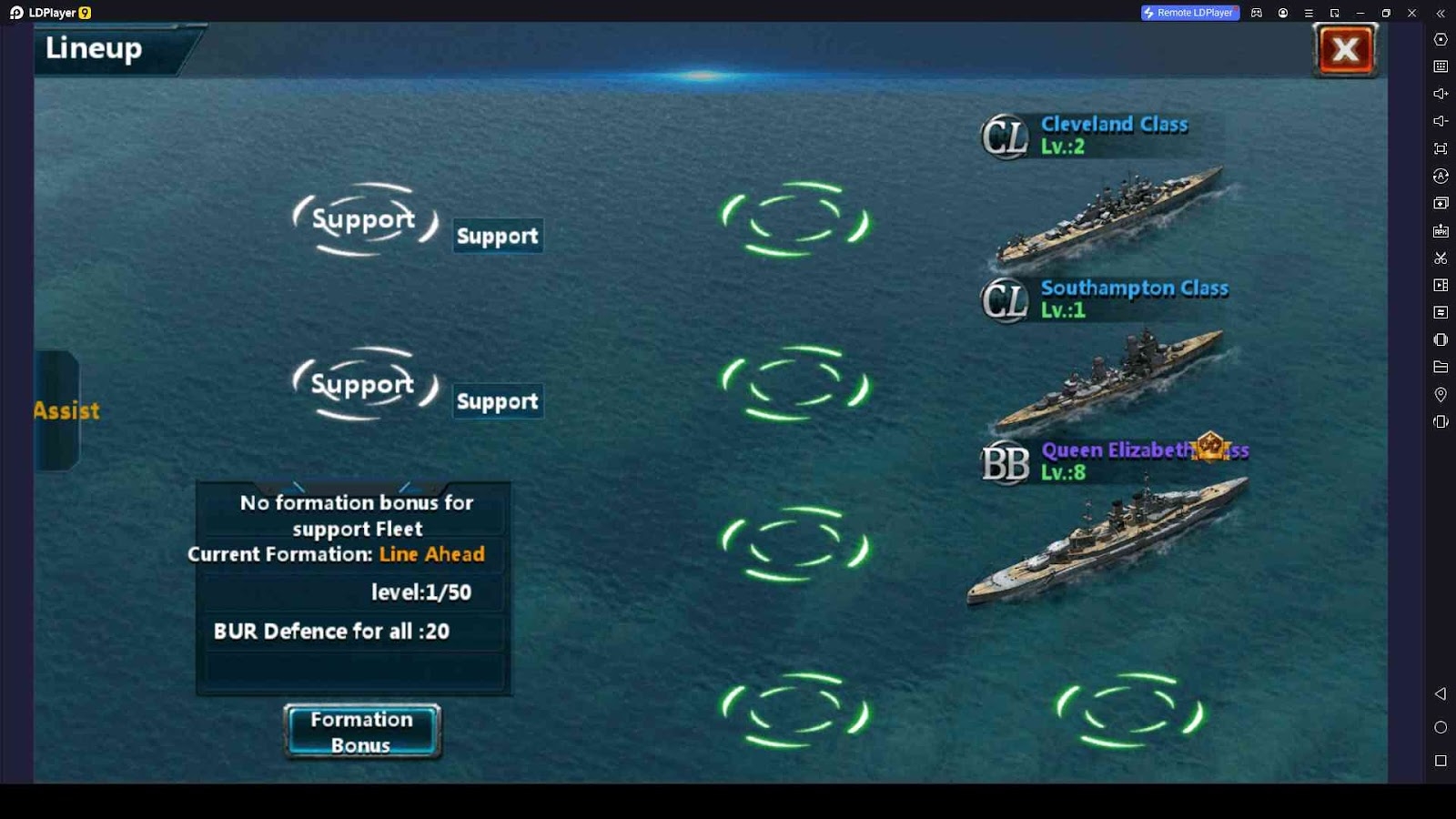 Select a Ship with Better Stats