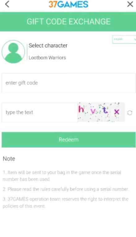 How to Redeem Codes in Lootborn Warriors
