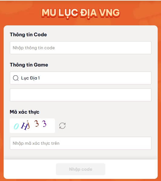 Full bộ code MU Lục Địa VNG mới nhất - Hướng dẫn cách nhập chi tiết