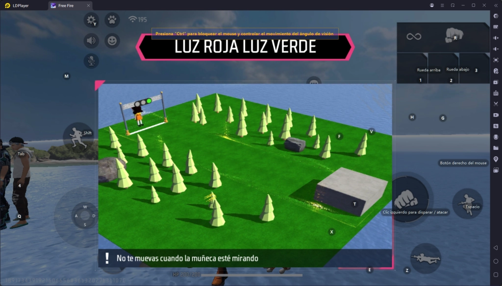JUEGO DEL CALAMAR PERO EN FREE FIRE