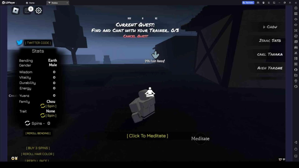 Roblox Avatar Rogue Benders Codes: Master the Elements - 2025 March
