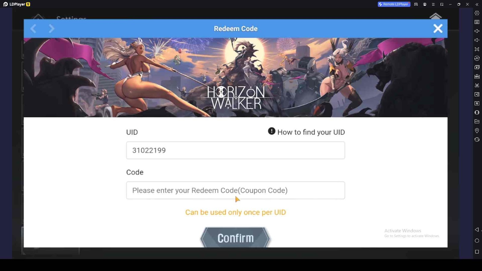 Horizon Walker Codes