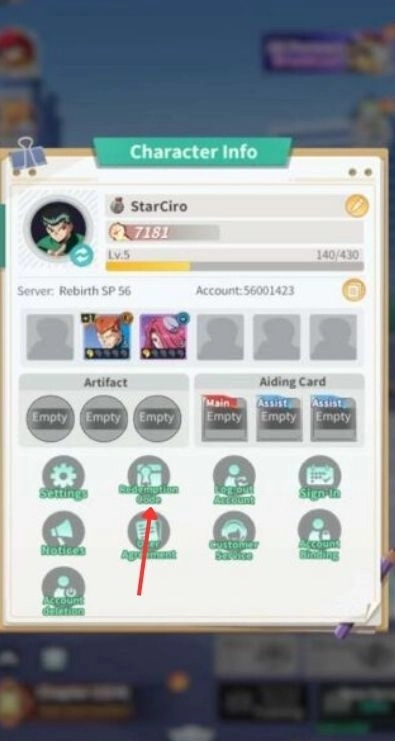 How to Redeem Your Codes