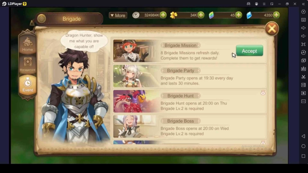 Take Part in the Events