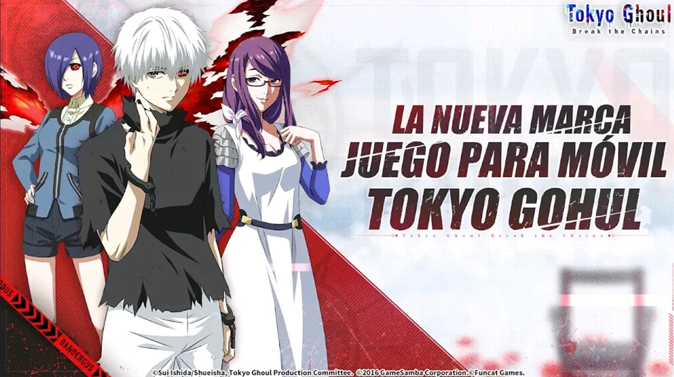 ¡Descubre el Nuevo Juego GRATIS de Tokyo Ghoul: Break the Chains!
