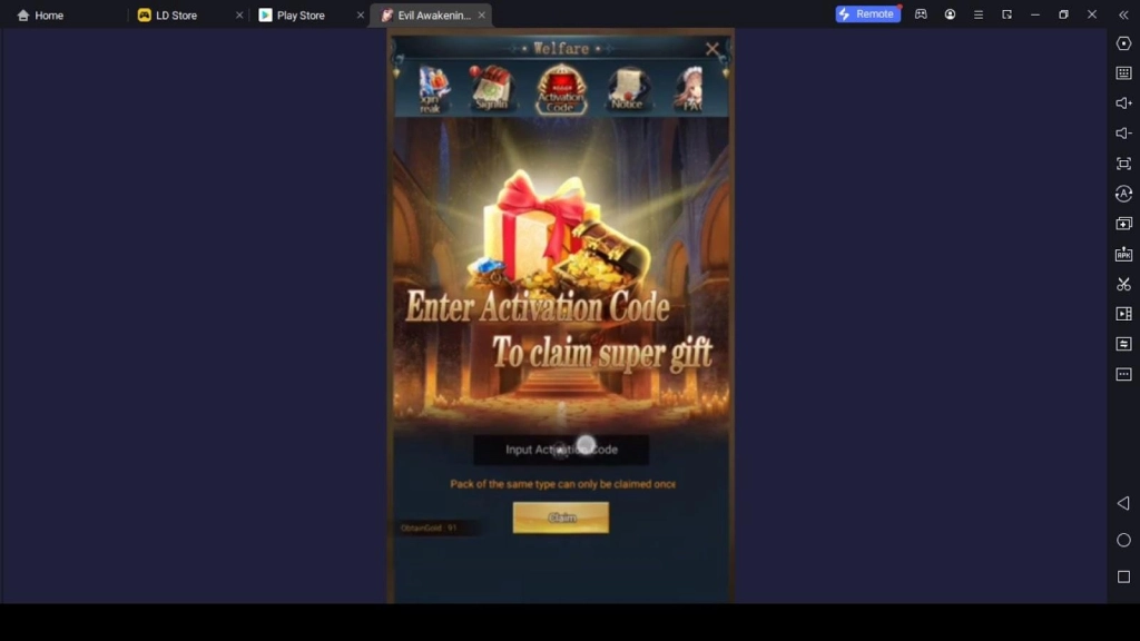Steps for Redeeming the Codes in Evil Awakening II: Erebus Steps for Redeeming the Codes in Evil Awakening II: Erebus