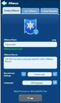 Creating Your Own Alliance