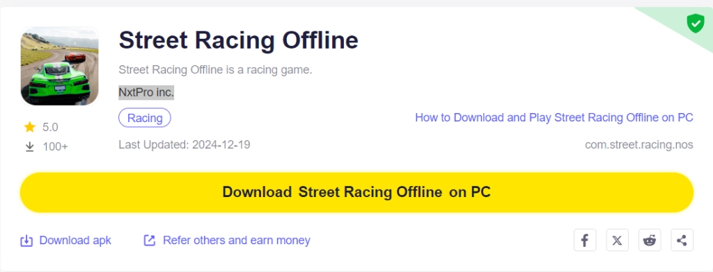 How to Download and Play Street Racing Offline on PC - Beginners Guide