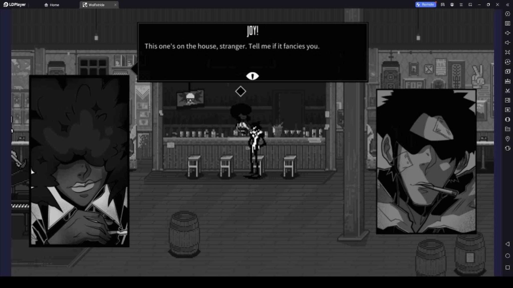 Interact with NPCs Interact with NPCs