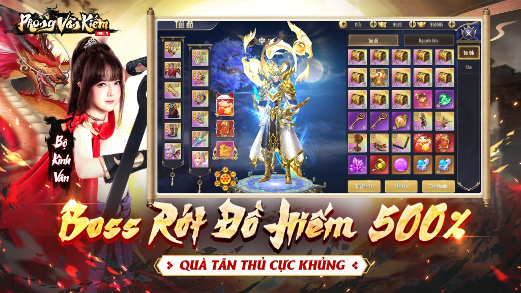 Full bộ code Phong Vân Kiếm Origin - Hướng dẫn cách nhập chi tiết