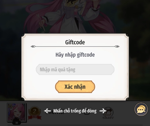 Full bộ code Waifu Party: Mỹ Vị Đại Chiến mới nhất - Hướng dẫn cách nhập chi tiết