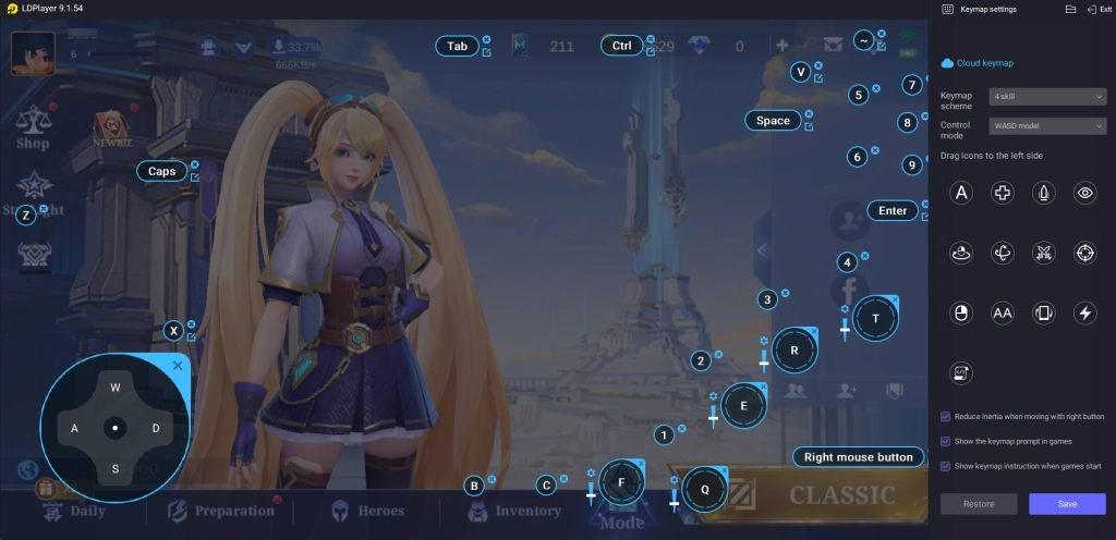 Keyboard Mapping Guide for Mobile Legends: Bang Bang