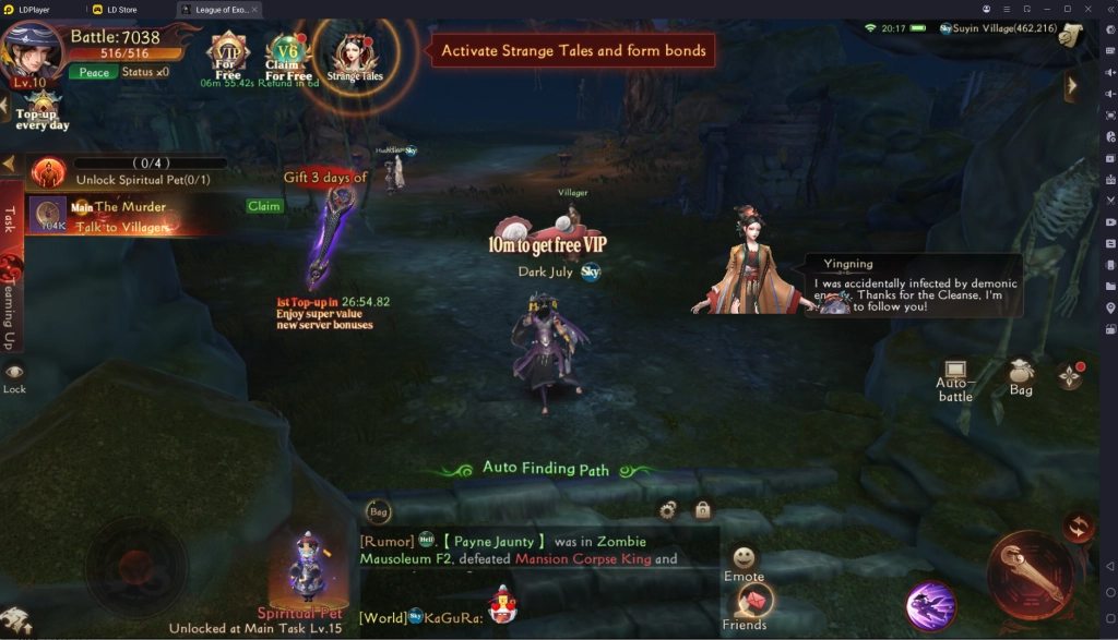 Guía para principiantes y códigos de League Of Exorcists: Lanzamiento Global